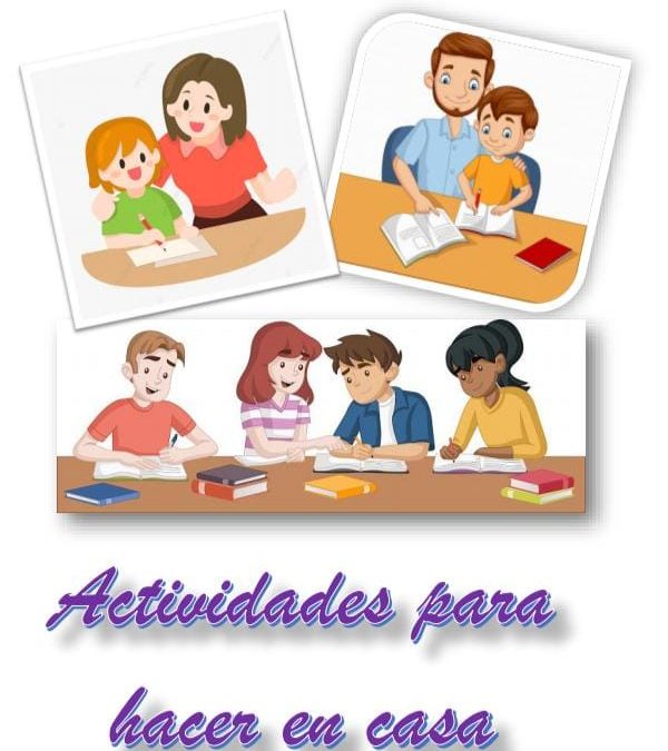 ACTIVIDADES PARA REALIZAR EN CASA SEGUNDO CICLO (4to, 5to, 6to grado) Y 7MO GRADO